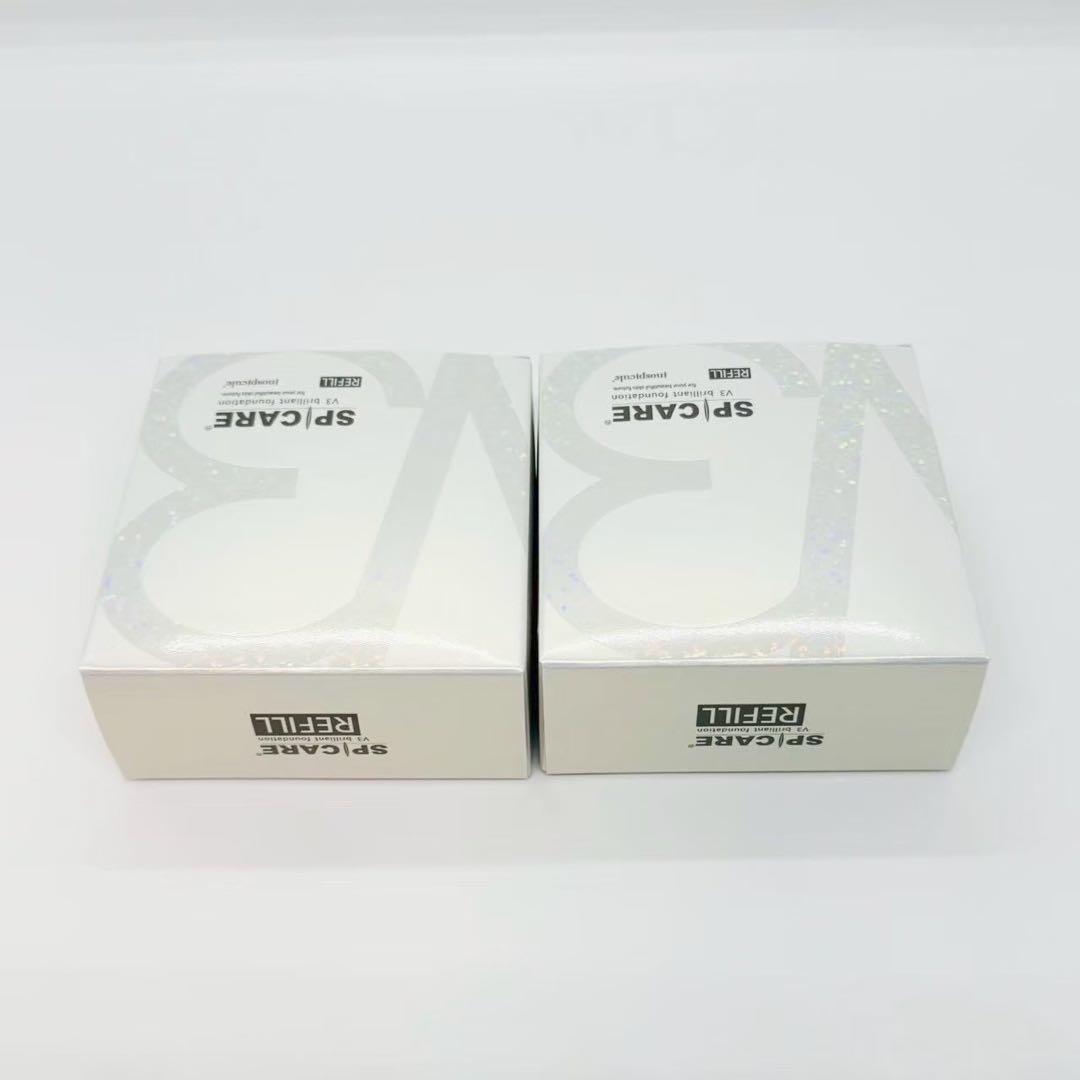 スピケア V3ブリリアントファンデーション レフィル【2個】正規品 ロット番号付