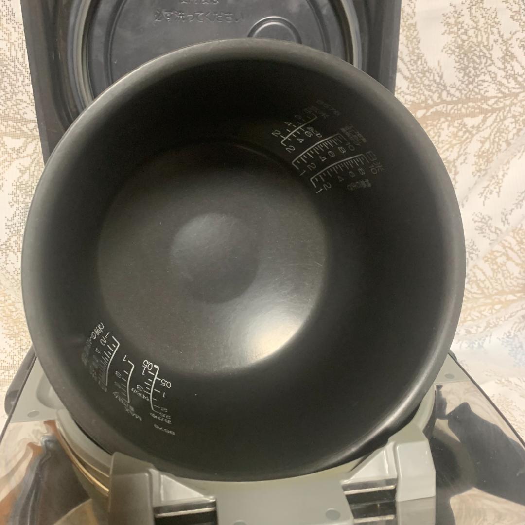 Qthong le■象印 NW-LA18 1升 10合 炎舞炊き 黒漆■