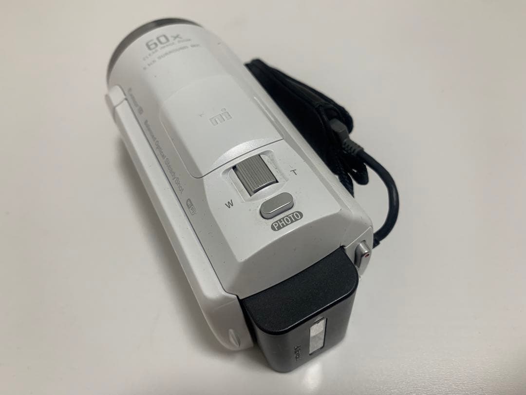 ＊美品＊　SONY HDR-CX675 ホワイト　ビデオカメラ本体　早い者勝ち！