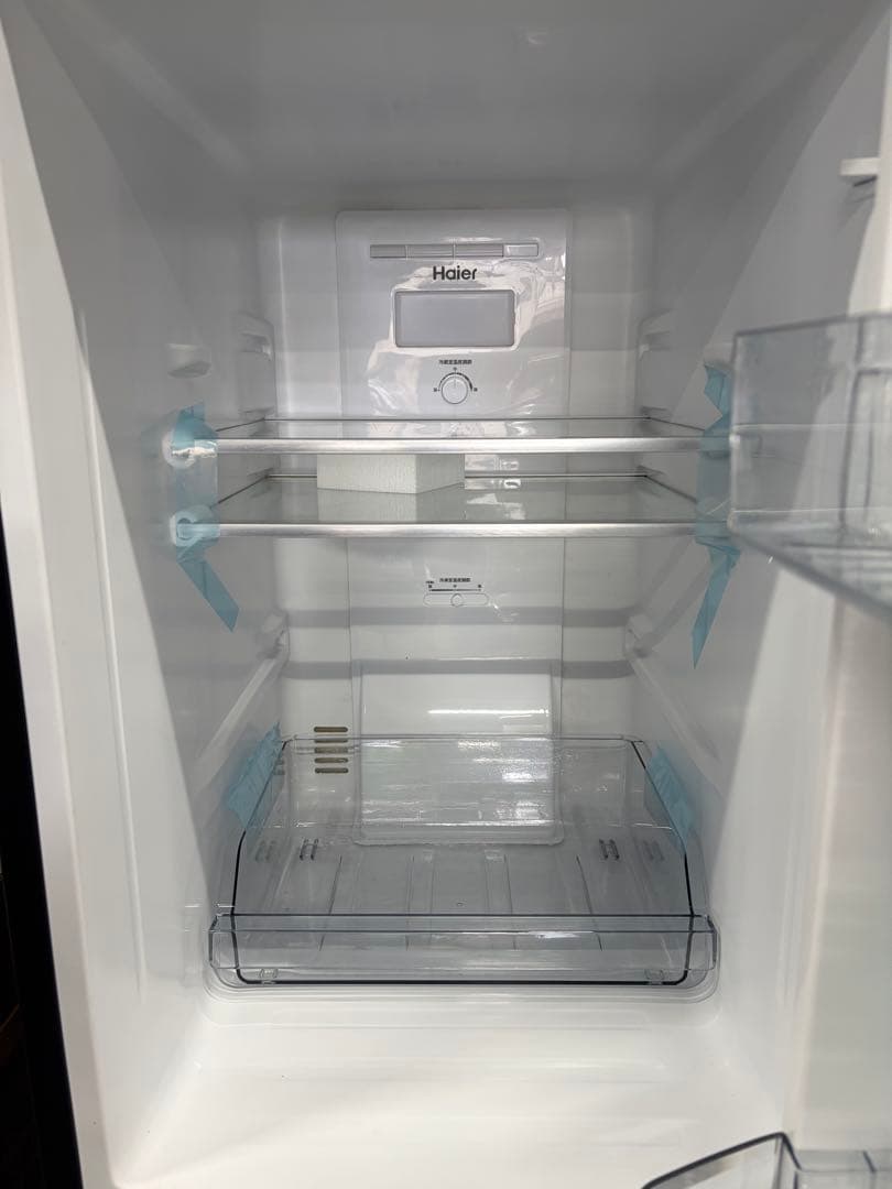 【美品】【早い者勝ち】2024年製ハイアール　冷凍冷蔵庫　黒