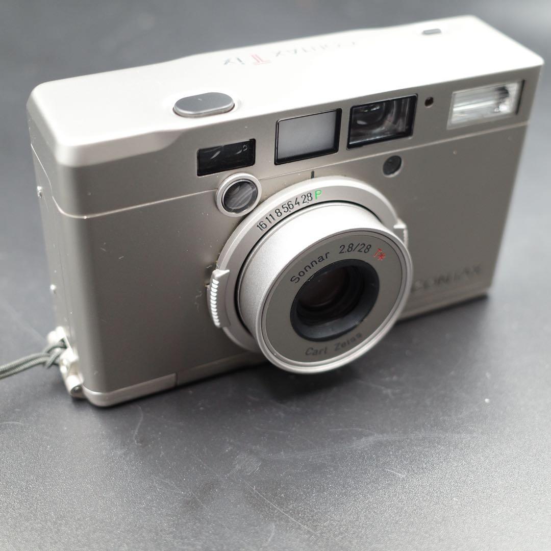 【美品・レア】Contax T ix Carl Zeiss Sonnarレンズ