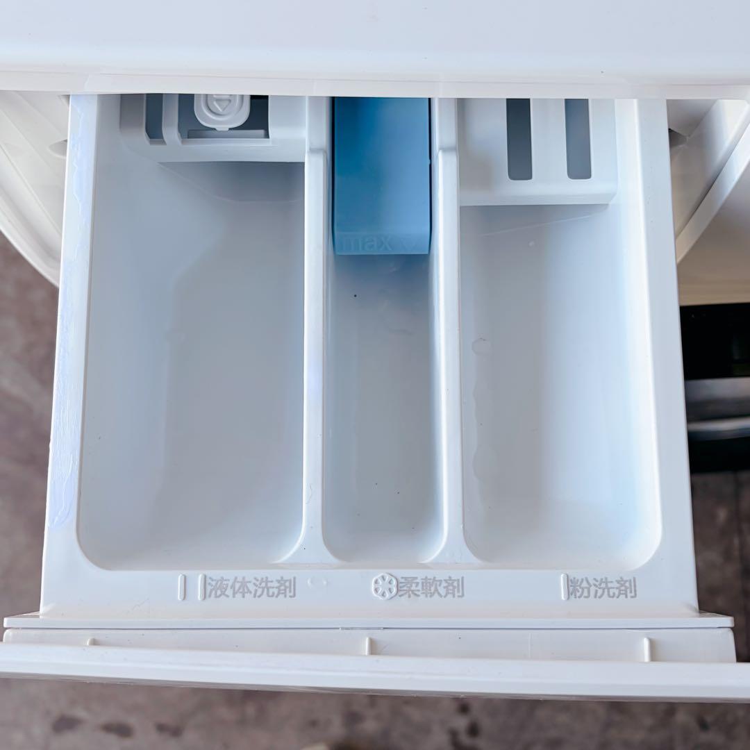 運搬取付無料！ホワイト純正ニトリ薄型ドラム式洗濯機！完動超美品！薄くてパワフル！