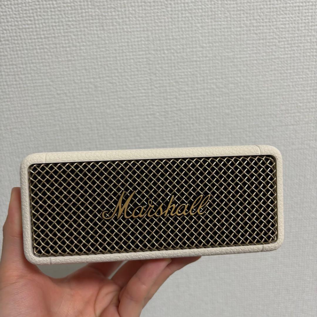 Marshall ワイヤレススピーカー ホワイト EMBERTON Ⅱ