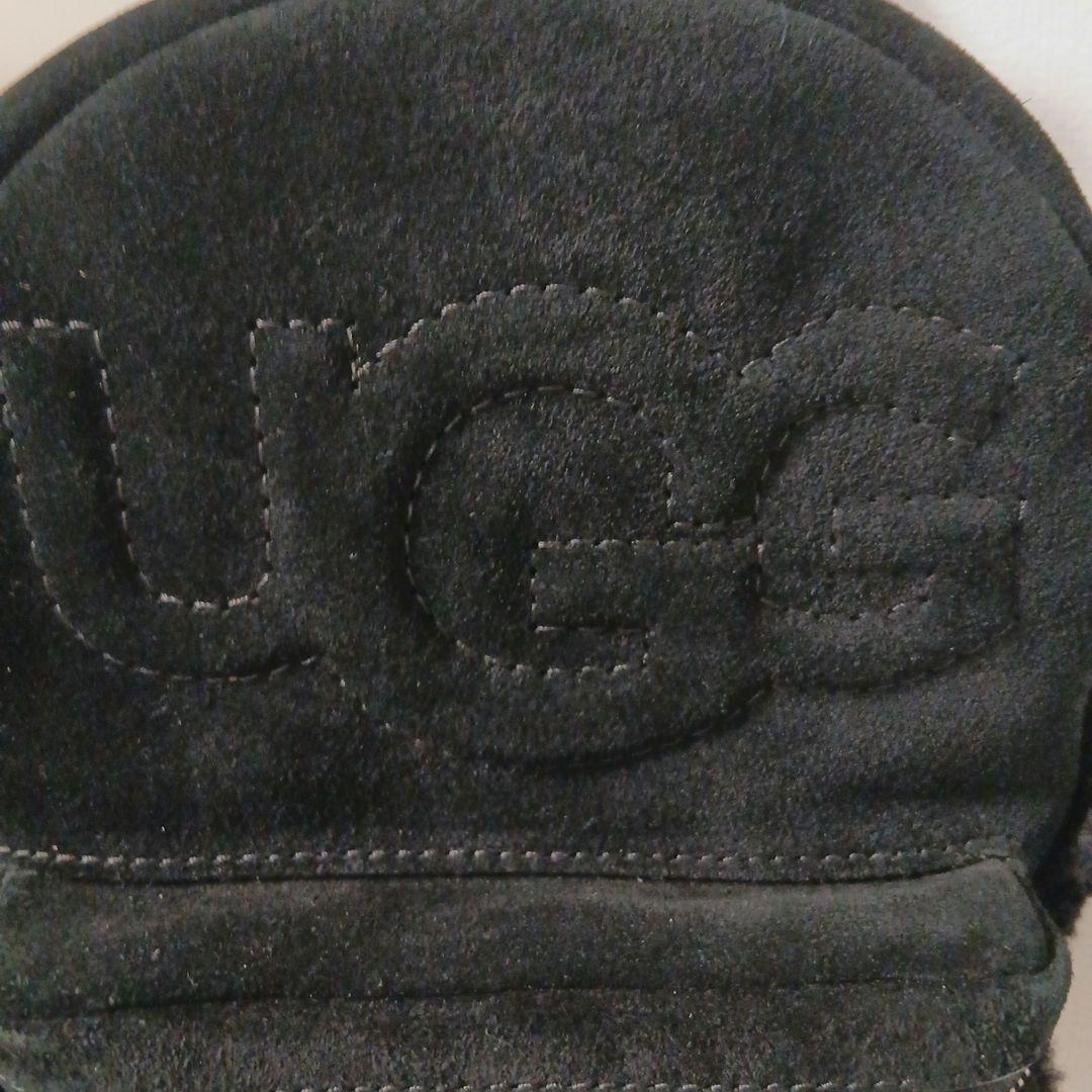 UGG アグ ミニリュック バックパック シープ ブラック スエード ボア