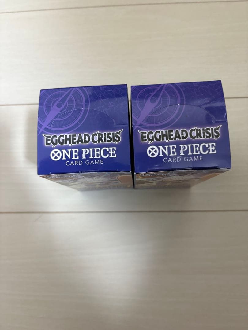 エッグヘッド クライシス ワンピースカード テープ付き　2BOX