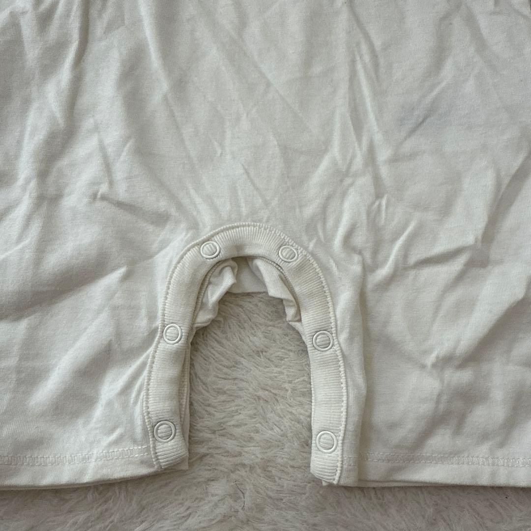 Q BURBERRY チェック襟ロンパース 12M 未使用品