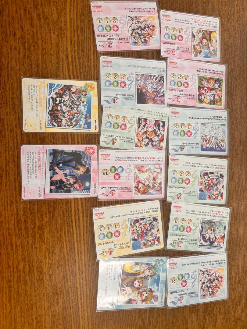 ラブライブ！スクールアイドルコレクション カードセット まとめ売り おまけつき