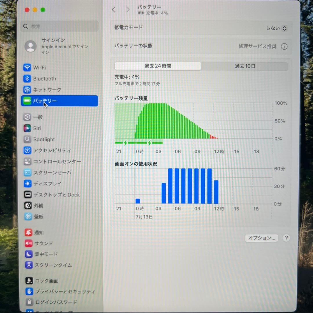 MacBook Pro 13インチ 2016 スペースグレイ Sequoia