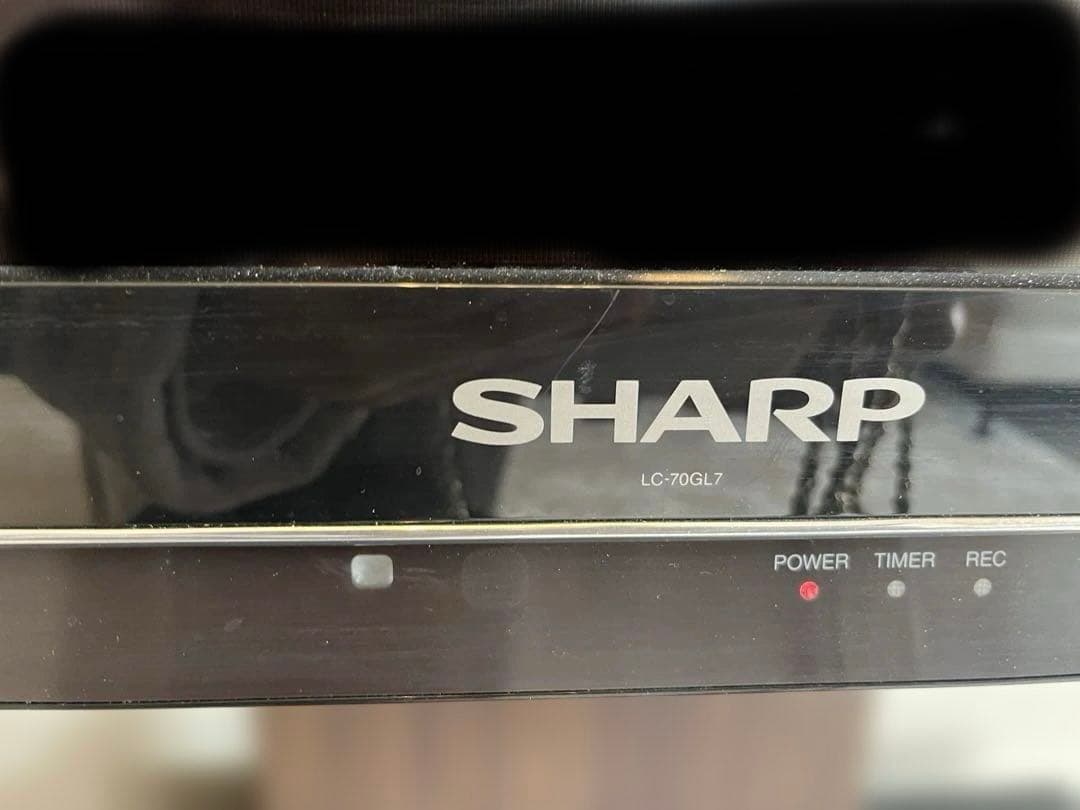 SHARPテレビ本体70インチのみ　LC-70GL7