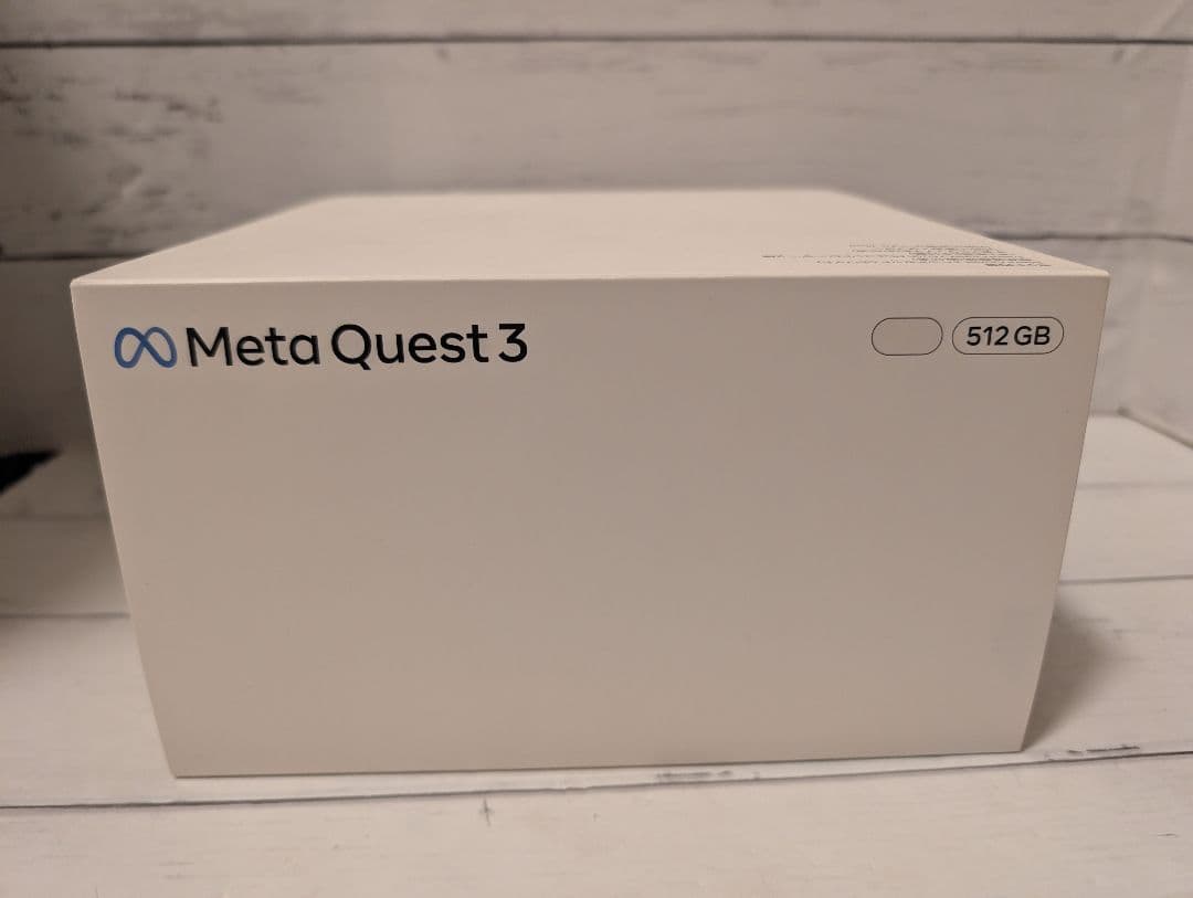 新品未開封　 Quest 3 512GB VRヘッドセット
