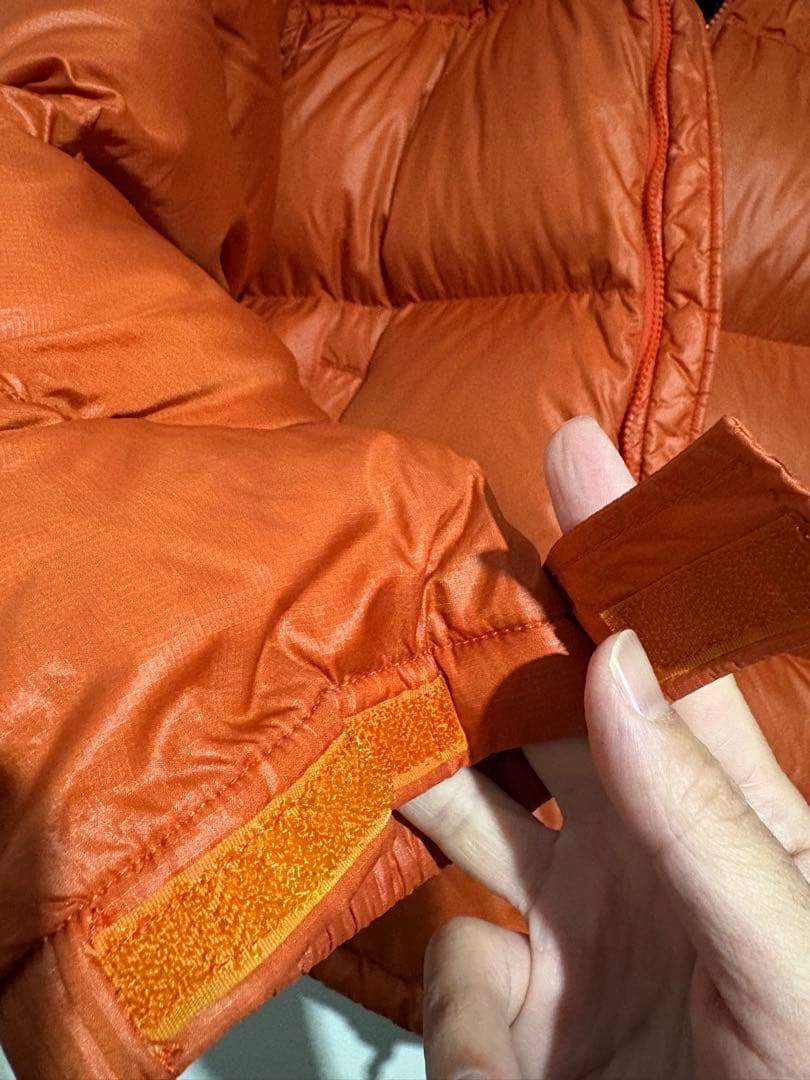 The North Face ヌプシ センターロゴ オレンジ XL