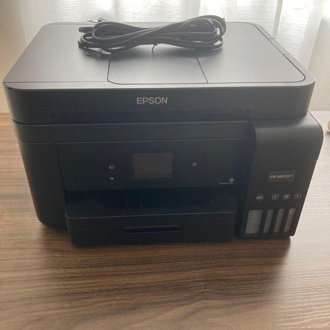 エプソン　EPSON EW-M670FT エコタンク　プリンター　インク複合機