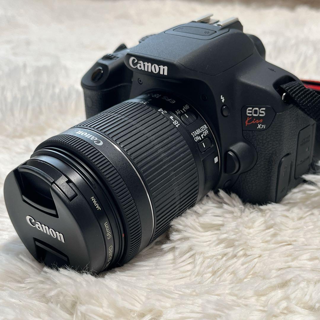 【美品】 CANON キャノン kiss x7i ダブルズームキット
