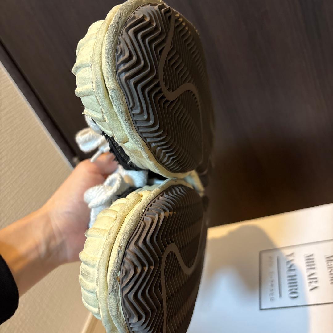 ミハラヤスヒロ　BLAKEY オリジナルソールキャンバスローカットスニーカー42