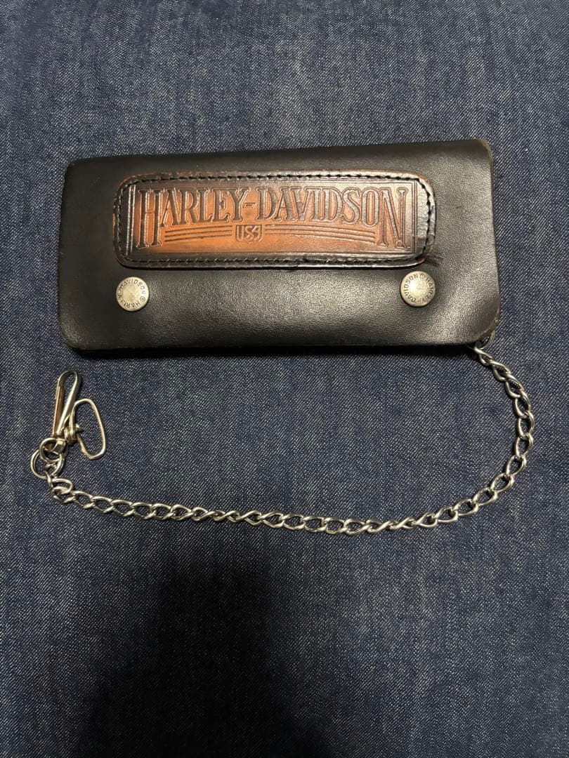 【ヴィンテージ】90sUSA製Harley-Davidsonトラッカーウォレット