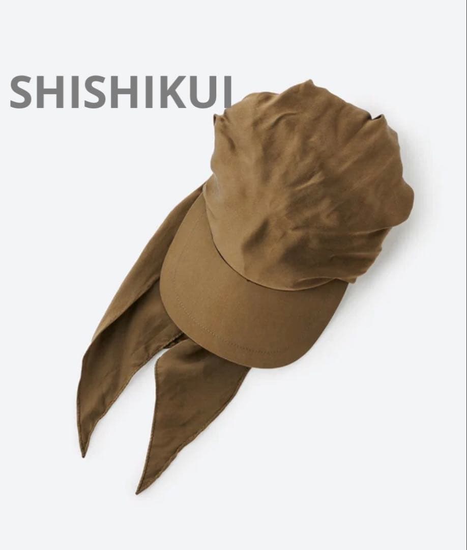 新品未使用shishikui SILK SCARFCAP 百々千晴 kijima