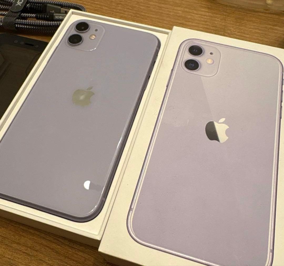 Apple iPhone 11 128 パープル 本体