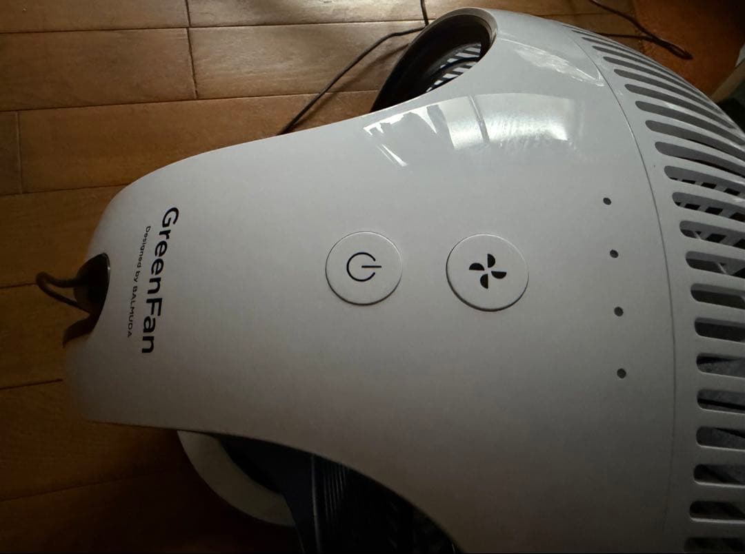 BALMUDA GreenFan ホワイト×ブラック EGF-3400-WK