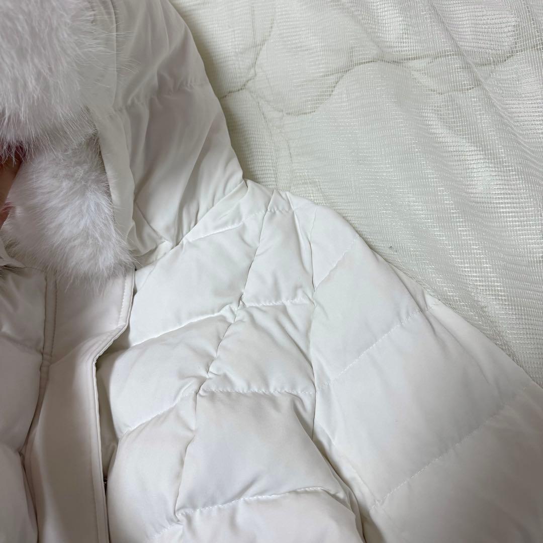 最安値✨　rienda 【神くびれダウン】Aラインダウンワンピコート　ファー