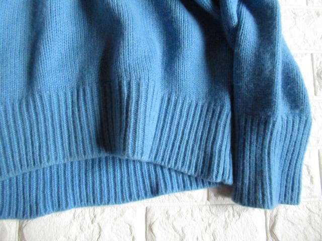 トゥモローランド ギャルリーヴィー 定価2.9万ファインウールニット ブルー