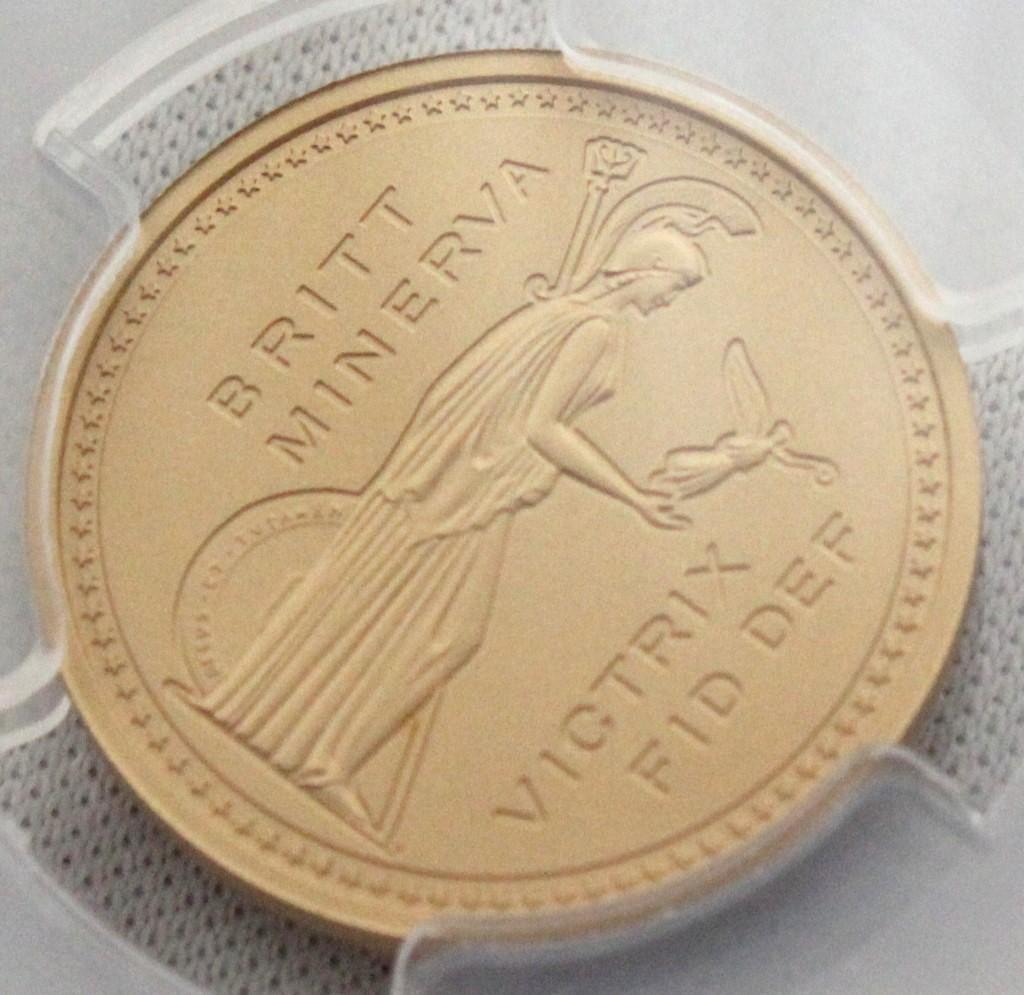 2021年 アセンション島 ジョセフ ボノミ ソブリン 金貨 PCGS PR70