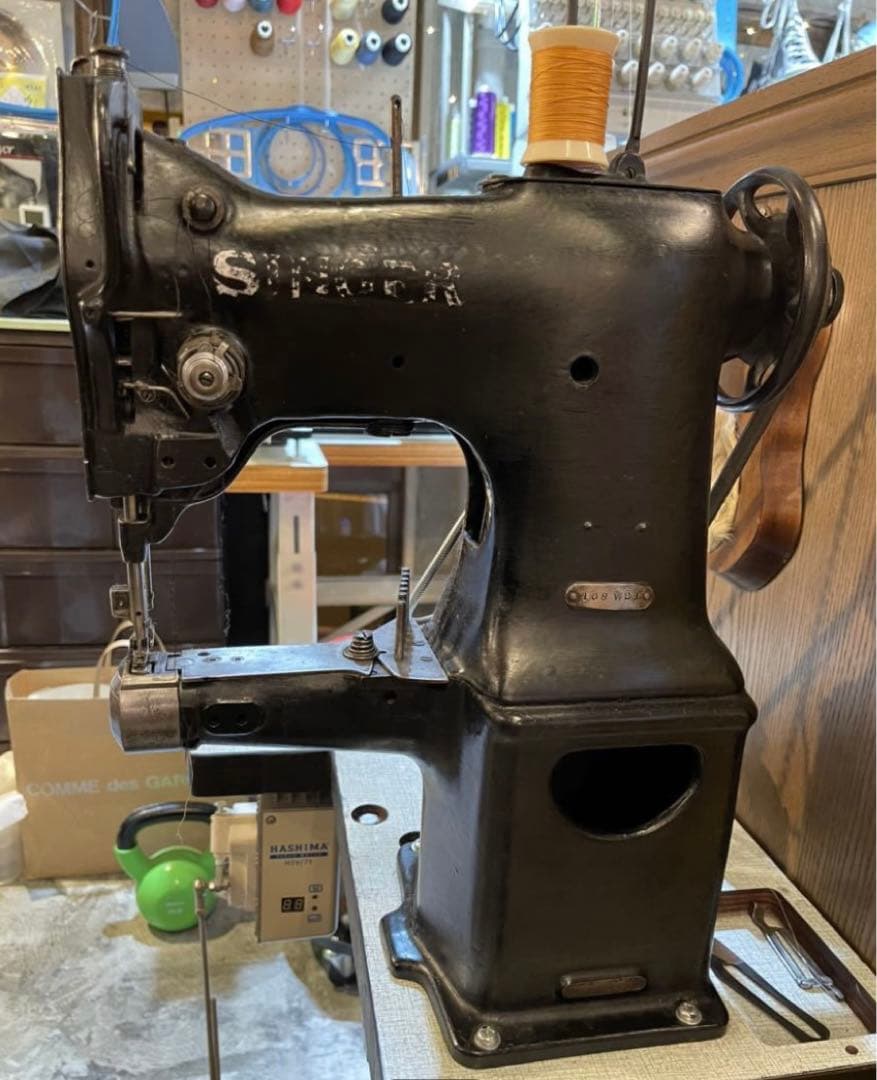 値下げ【SINGER】シンガー　腕ミシン　108W21 工業用ミシン