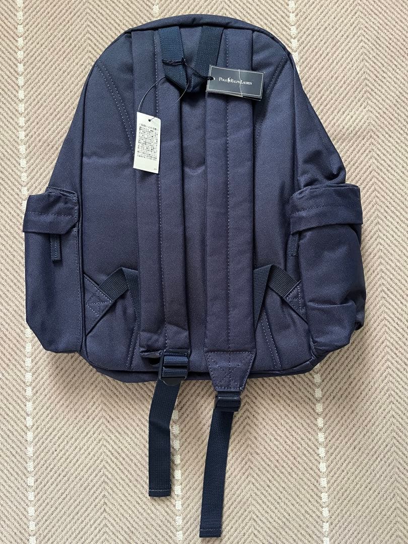 新品タグ付・未使用Polo Ralph Lauren ネイビー リュック