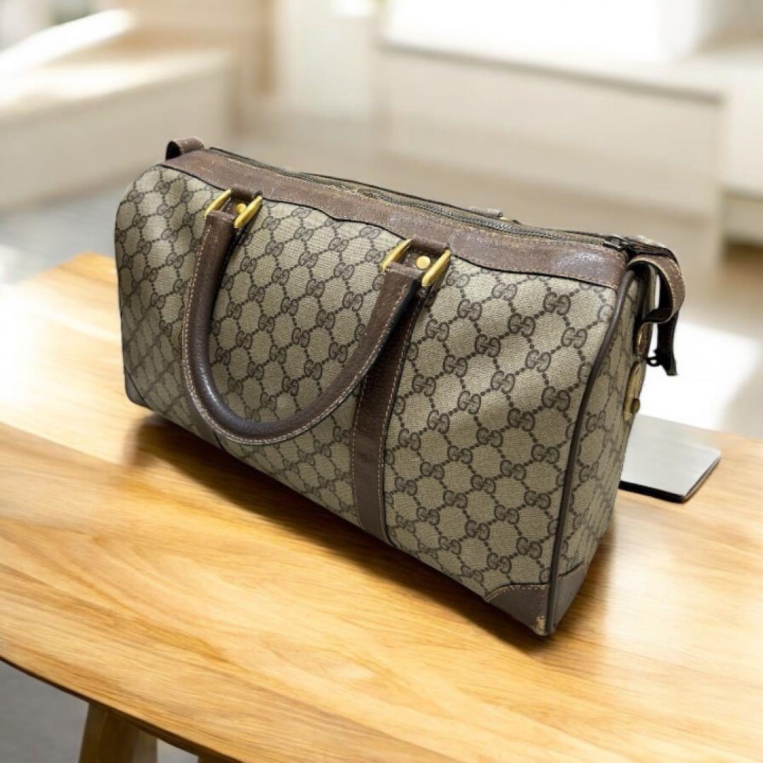 GUCCI ヴィンテージ ボストンバッグ