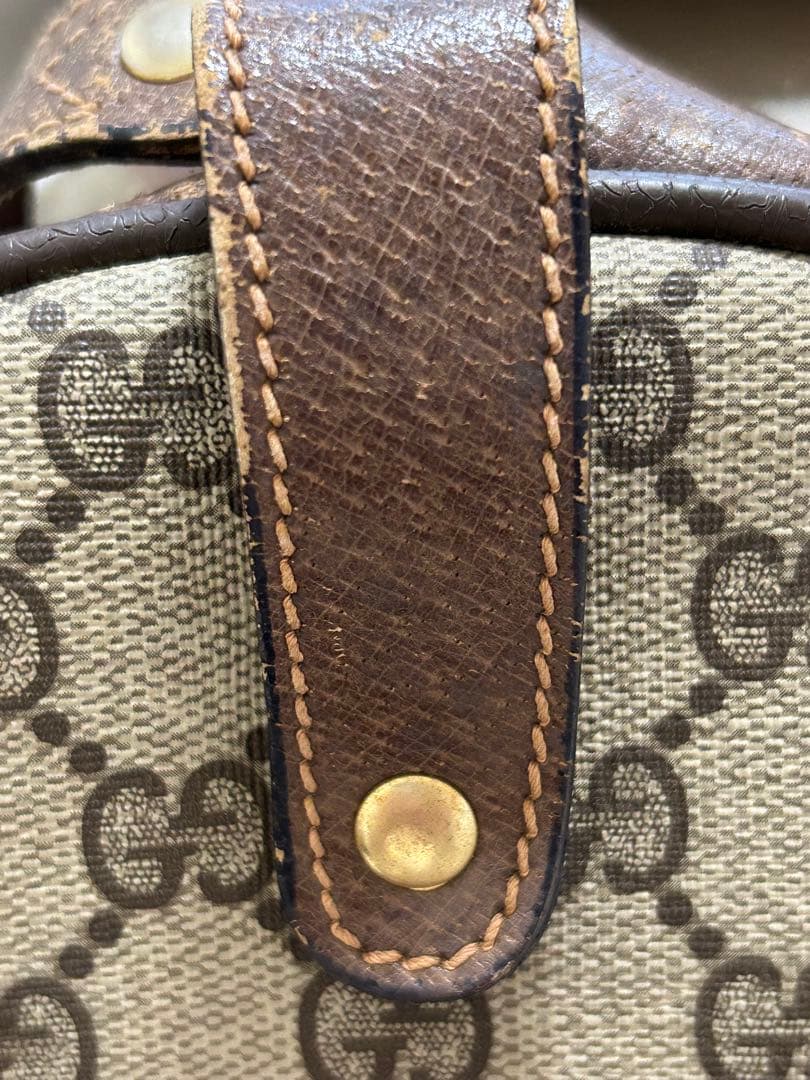 GUCCI ヴィンテージ ボストンバッグ