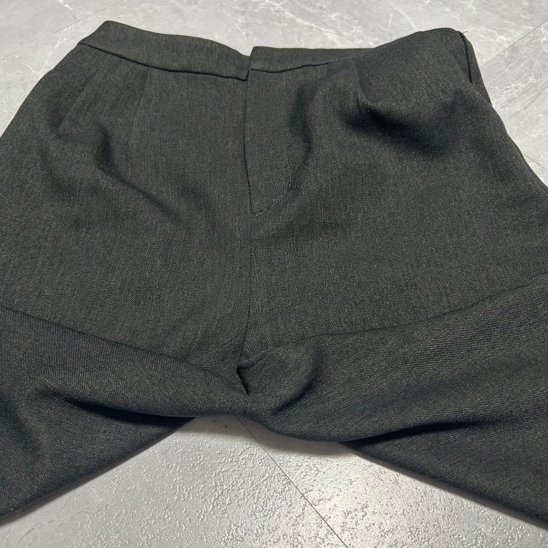 【スーツセレクト】レディース パンツ スーツ セットアップ ノーカラー 4S