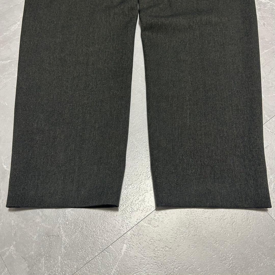 【スーツセレクト】レディース パンツ スーツ セットアップ ノーカラー 4S