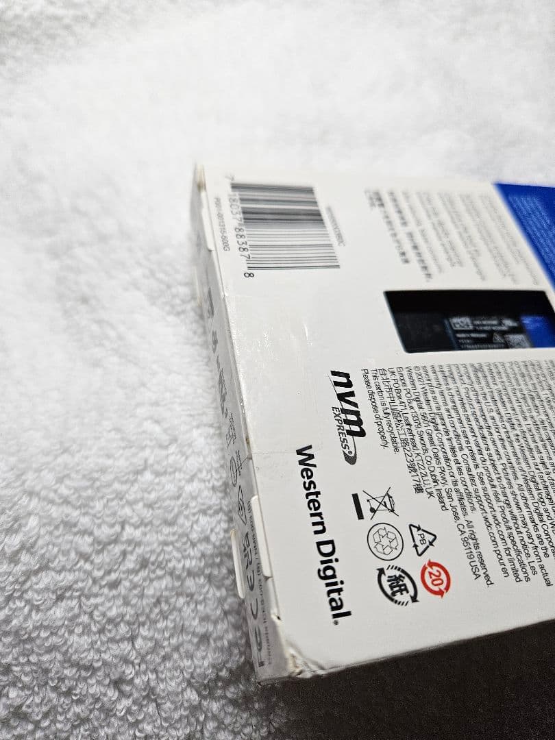 新品未使用未開封品 WD Blue SN570 NVMe SSD 500GB1箱