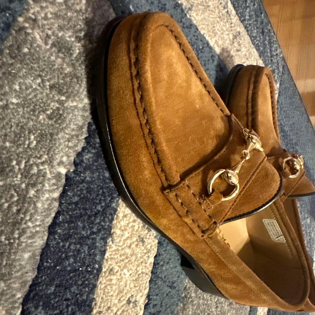 REGAL スエード ブラウン ローファー