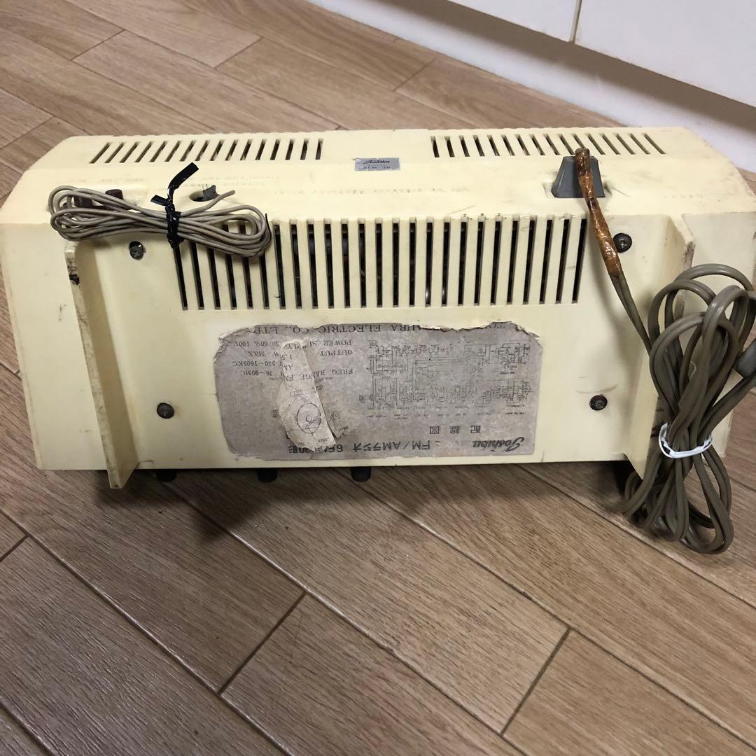 Toshiba❣️スーパーヘテロダインラジオ 2バンド 【ジャンク品】