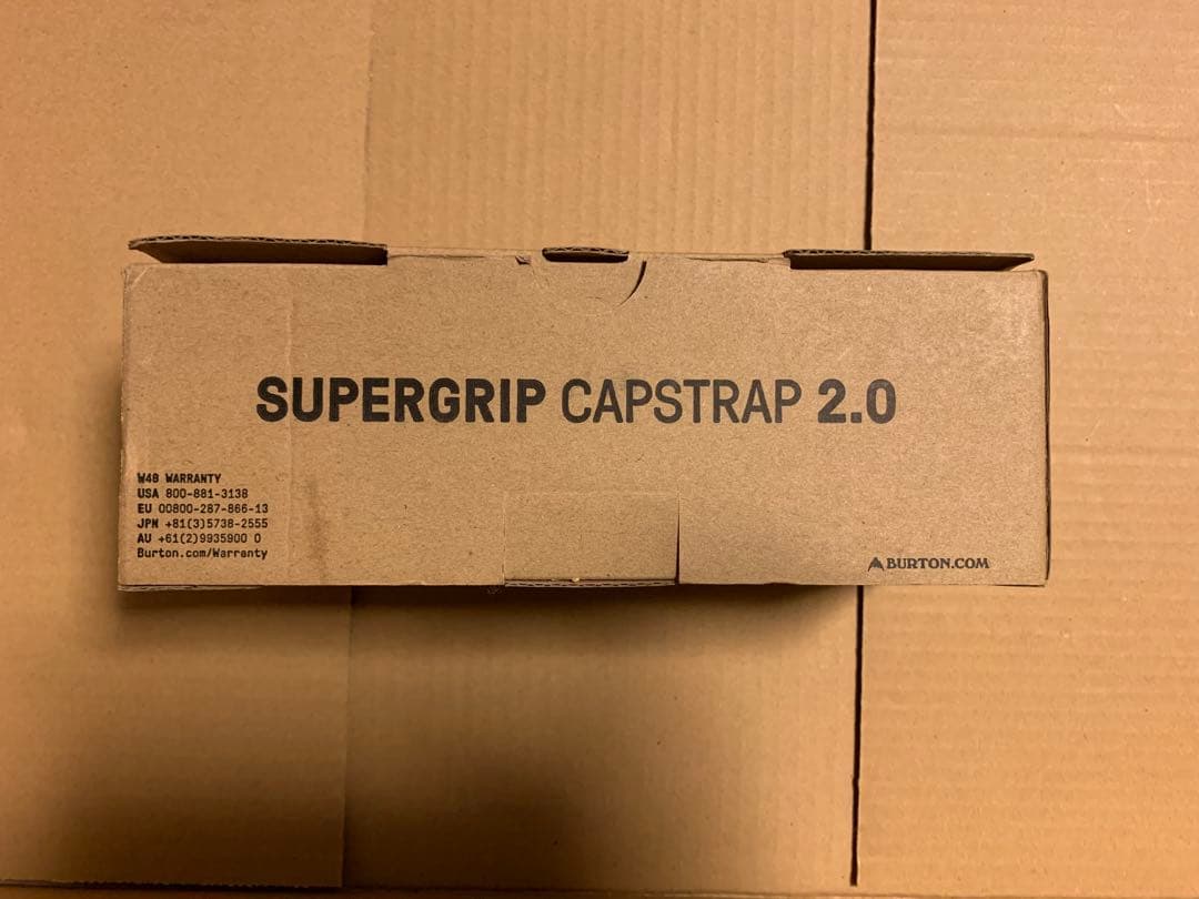 BURTON SUPERGRIP CAPSTRAP 2.0 Mサイズ 未使用