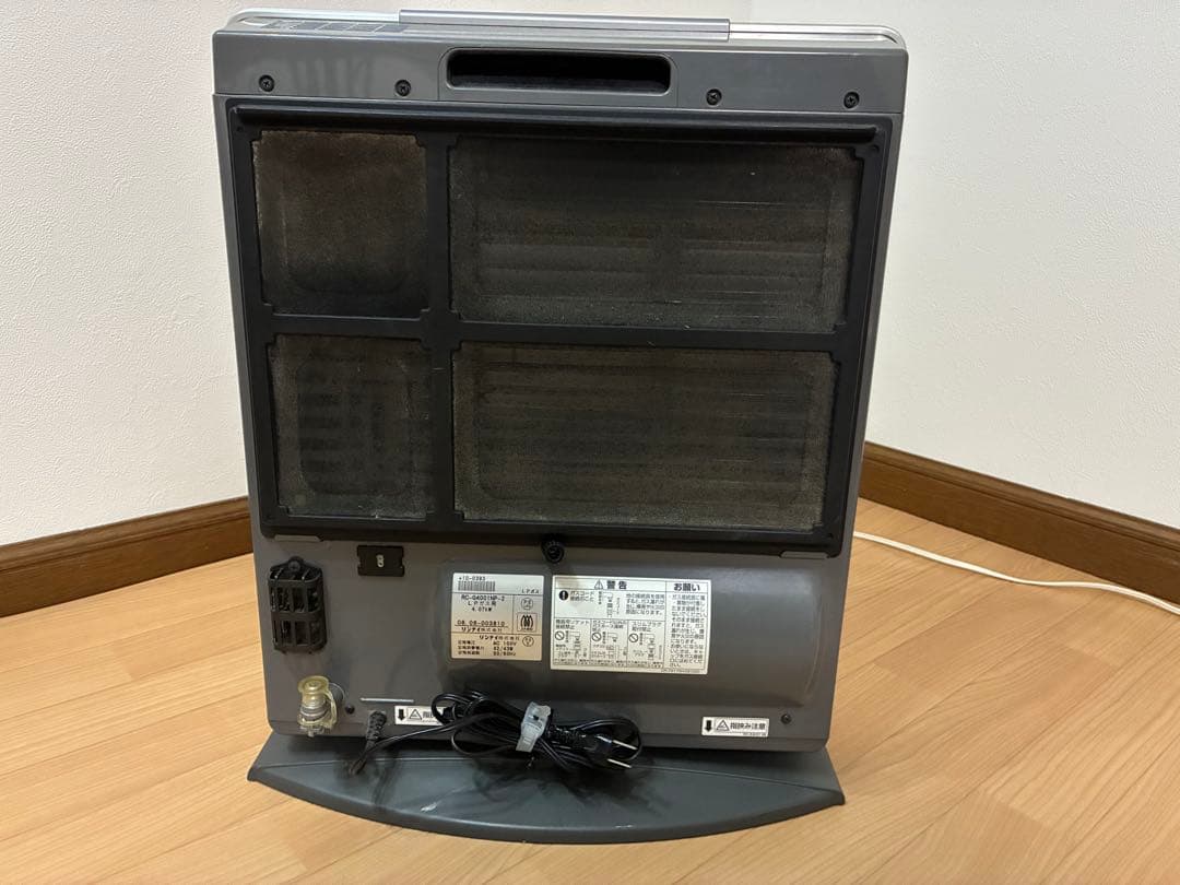 リンナイ　ガスファンヒーター プロパンガス　LPガス用