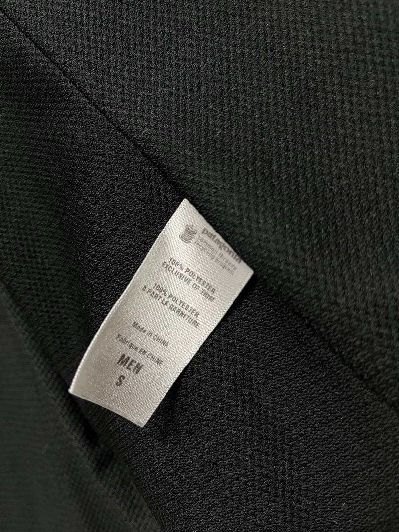 良好 パタゴニア Patagonia 裏地メッシュ ナイロンジャケット 黒 S