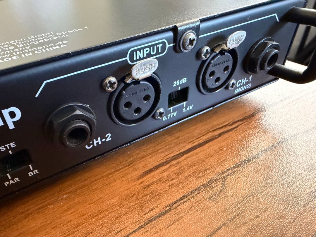 【美品！】Thomann S-75 mk2 パワーアンプ トーマン