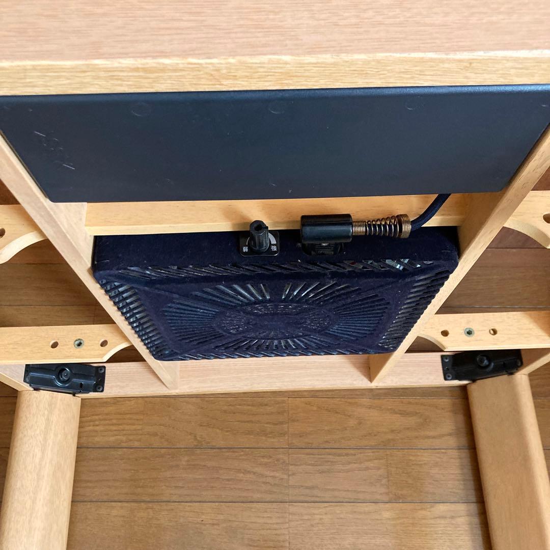 美品 ユアサプライムス 丸栄木工所 家具調こたつ