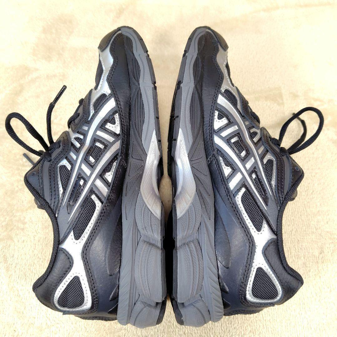 asics アシックス ゲル エヌワイシー スニーカー メンズ 黒色 27.5