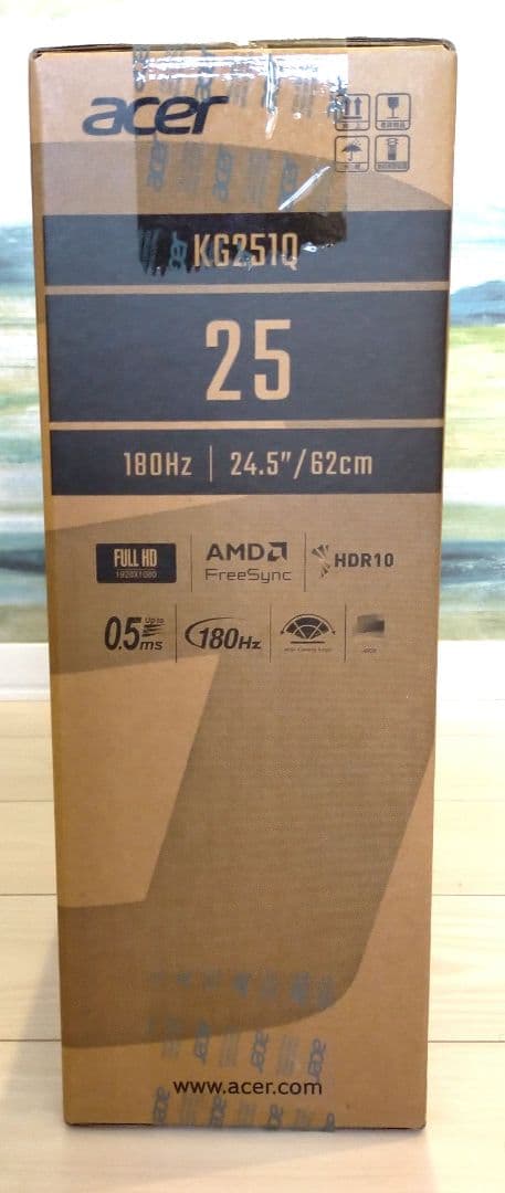 あ*ん様 acer製 24.5型 ゲーミングモニター KG251QP3bmiip