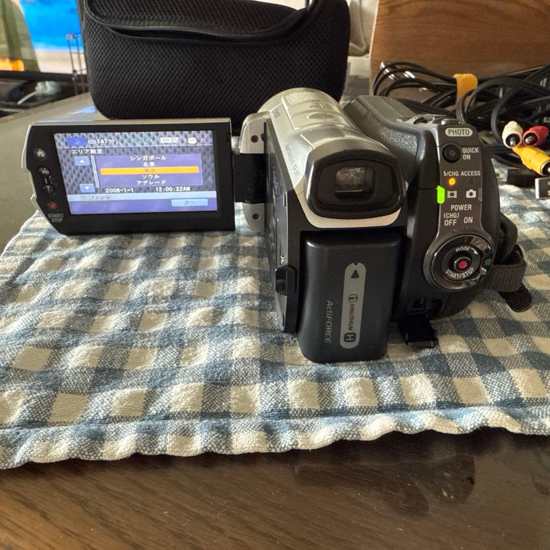 SONY ハンディカムHDR-SR11 バッテリー、テレビなどに繋ぐ配線など