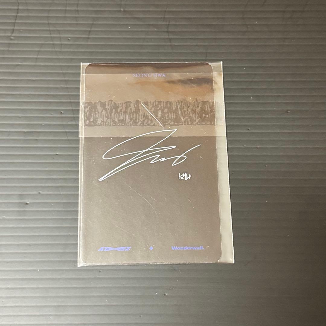 ATEEZ ソンファ wonderwall トレカ バラ