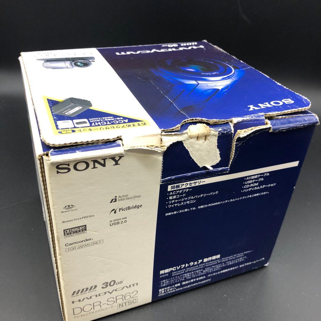 【動作確認済】SONY　Handycam DCR-SR62 ドック付き　ソニー