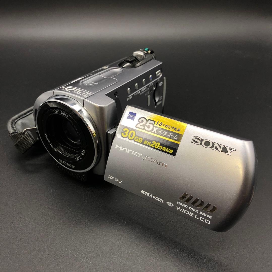 【動作確認済】SONY　Handycam DCR-SR62 ドック付き　ソニー