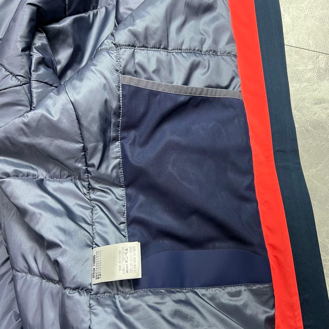 極美品　モンベル　パウダーポップパーカー　アウトドア　軽量　スキーウェア