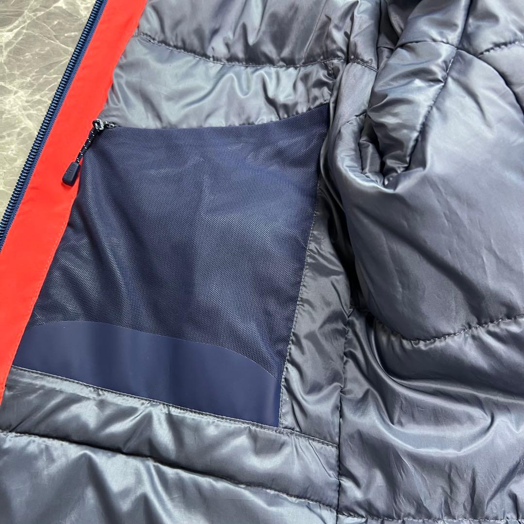 極美品　モンベル　パウダーポップパーカー　アウトドア　軽量　スキーウェア