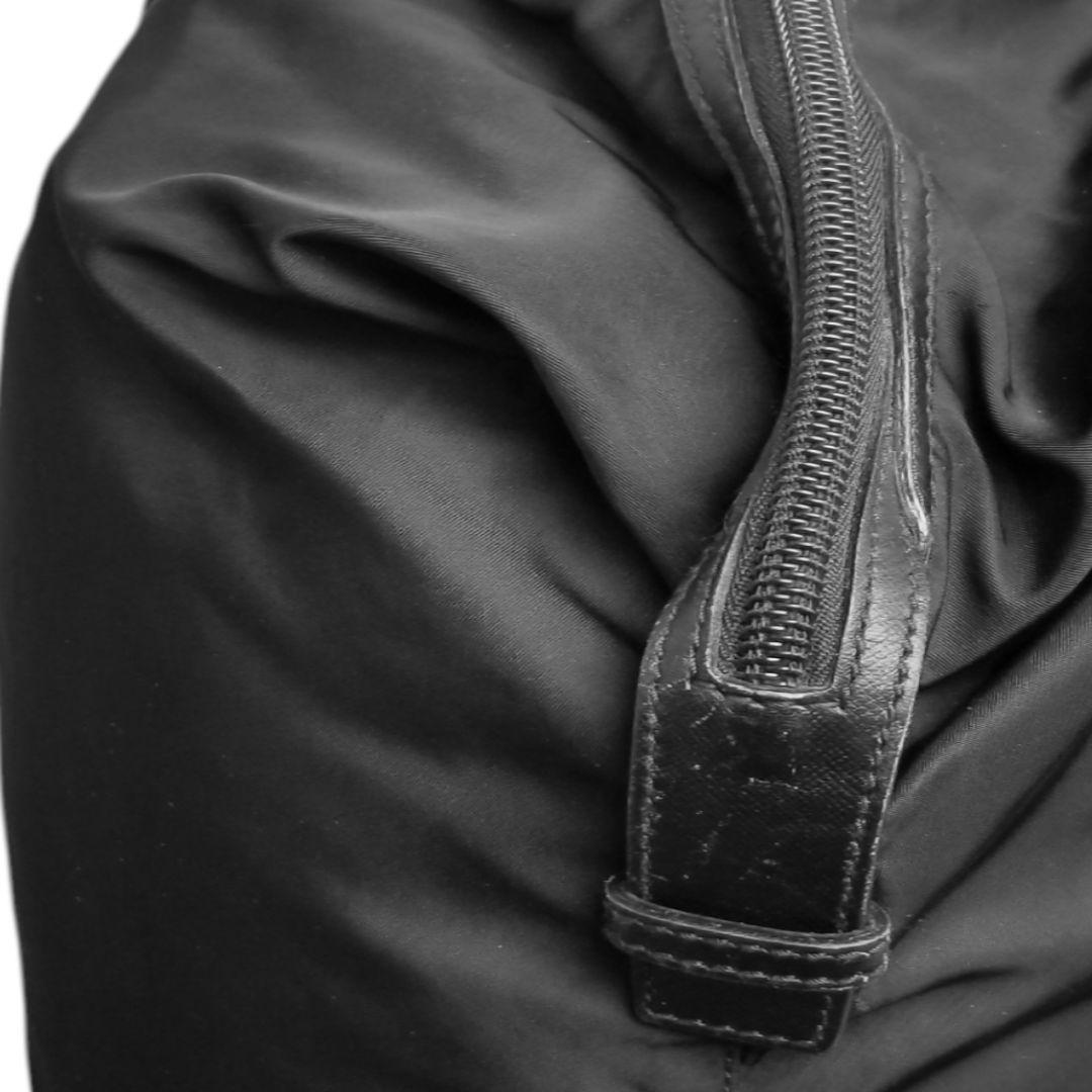 大容量 PRADA プラダ ブラック ナイロン ボストンバッグ 旅行鞄