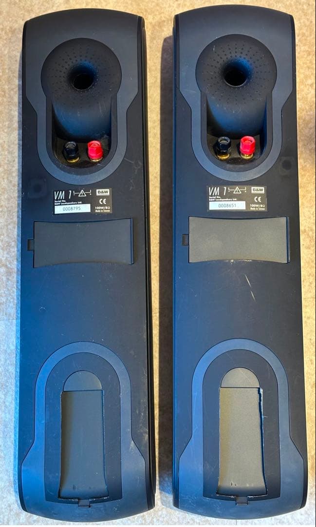 B&W VM1 スピーカー スタンド付き 2本