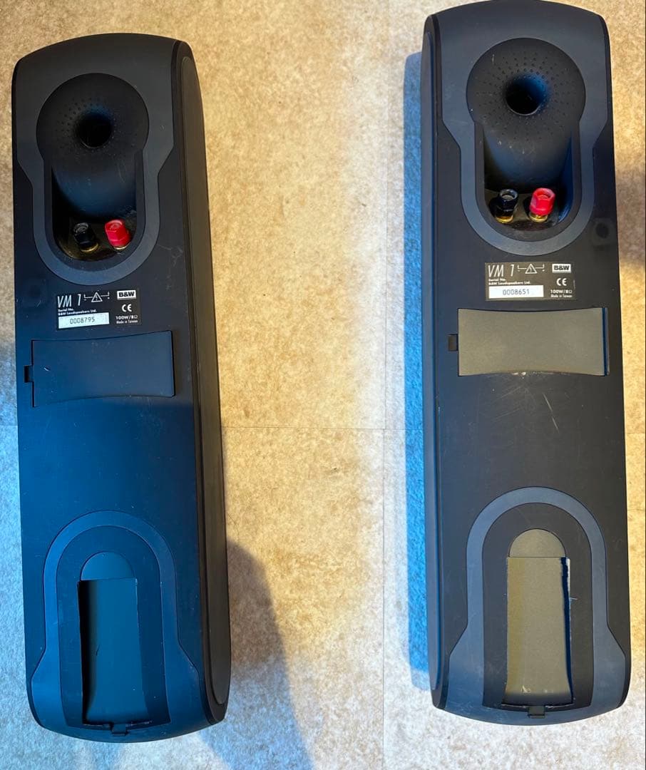 B&W VM1 スピーカー スタンド付き 2本